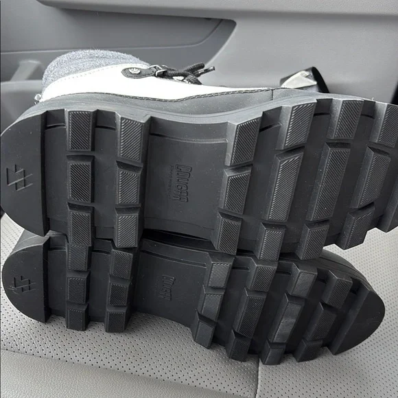 Cougar Black and White Winter Boots with Insulated Lining size 10-NEW - Picture 3 of 6